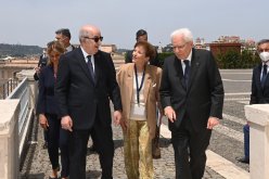 رئيس الجمهورية يغادر إيطاليا