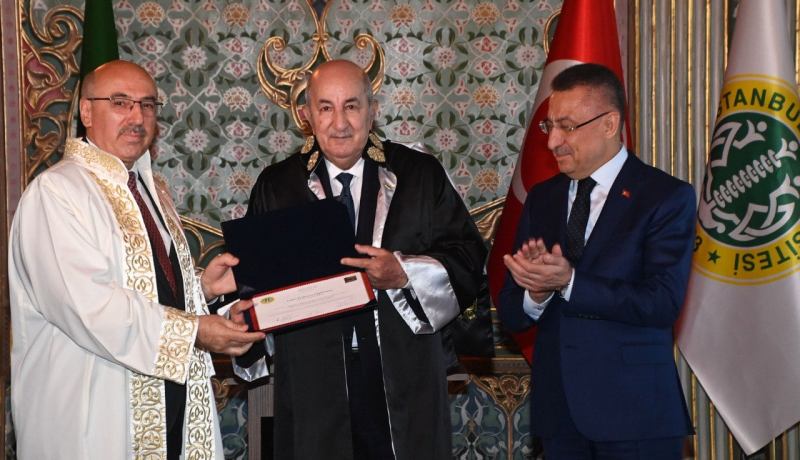 هذا ما قاله رئيس الجمهورية لحظة تسليمه الدكتوراه الفخرية من جامعة اسطنبول
