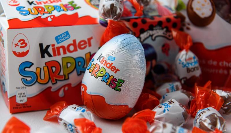 سحب أكثر من 3 آلاف طن من منتجات كيندر من الأسواق الفرنسية لهذا السبب