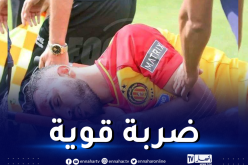 مُدافع الخضر يتعرض لاصابة قوية مع الترجي ويُنقل للمستشفى