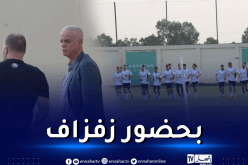 بالصور.. أول حصة تدريبية للخضر تحسبا لمواجهة أوغندا