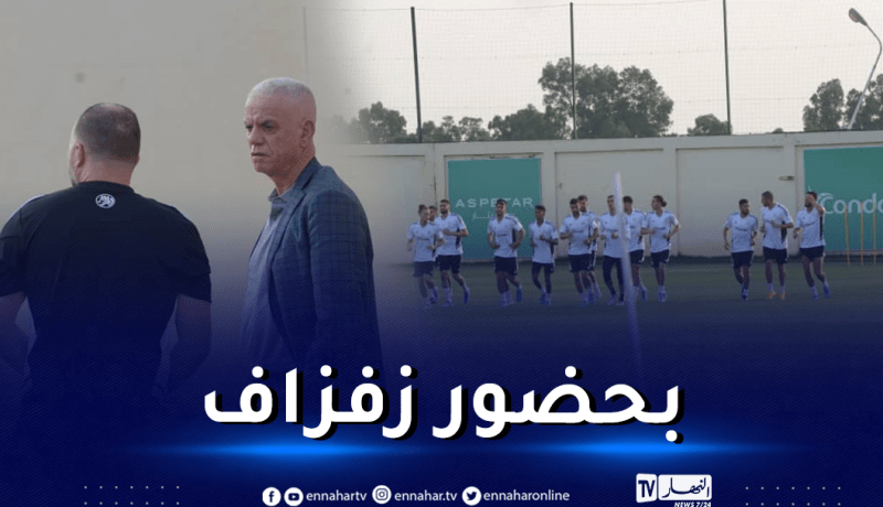 بالصور.. أول حصة تدريبية للخضر تحسبا لمواجهة أوغندا