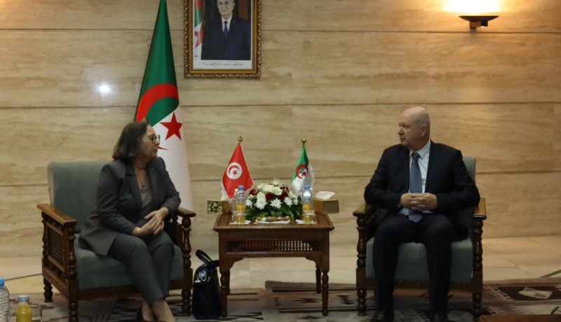 راوية يتحادث حول فرص التعاون المالي مع وزيرة الصناعة التونسية