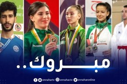 5 ميداليات للكاراتي الجزائري في أول يوم.. وزارة الرياضة تُهنئ