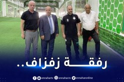 بلماضي يتفقد ملعب 05 جويلية قبل مواجهة أوغندا