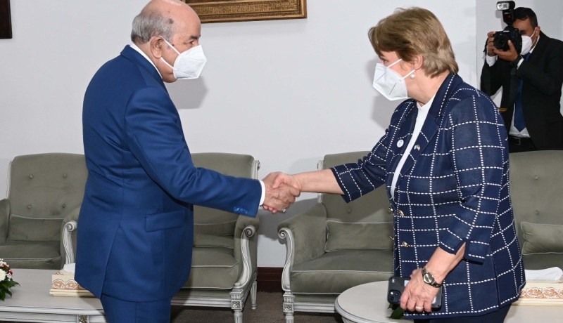 رئيس الجمهورية يستقبل المديرة العامة لشركة أوكسيدانتل بتروليوم كوربورايشن الأمريكية