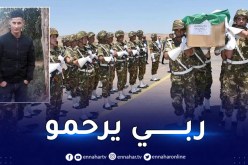 معسكر.. جثمان شهيد الواجب الوطني حمادوش بوعمرة يوارى التراب بمسقط راسه بالغمري