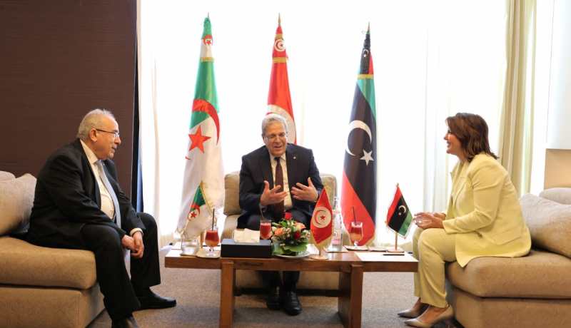 البيان الختامي المشترك للاجتماع الوزاري التشاوري التونسي الجزائري الليبي