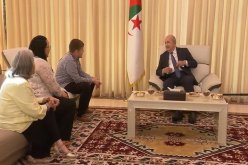 الرئيس تبون يستقبل الطفل الأمريكي صديق الجزائر “ماثيو هيل”