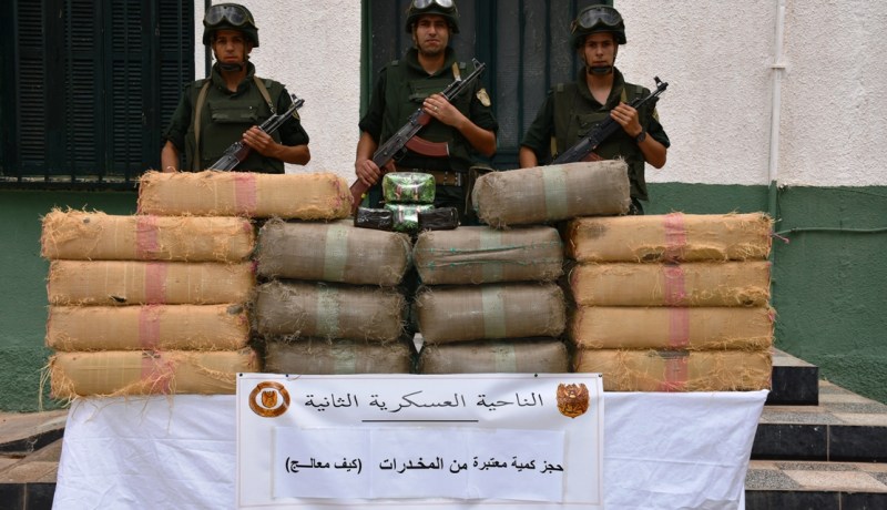 إفشال إغراق الجزائر بـ13 قنطار زطلة قادمة من المغرب