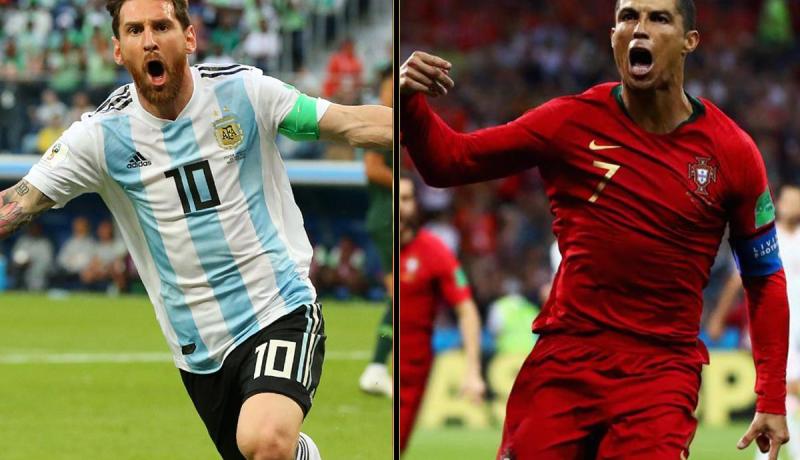 ميسي يوقع خماسية أمام استونيا ورونالدو “دوبلي” أمام سويسرا