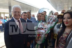 بالصور.. أول دفعة للرياضيين الجزائريين يحطون رحالهم بوهران