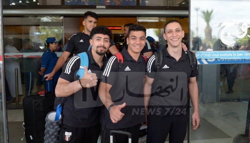 بالصور.. البعثة المصرية تلتحق بوهران للمشاركة في الألعاب المتوسطية