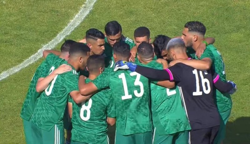 المنتخب الوطني لأقل من 23 عاما ينهي شوطه الأول أمام كولومبيا بالتعادل السلبي