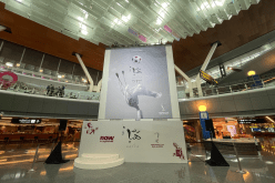 بالصور.. قطر تزيح الستار عن الملصق الرسمي لمونديال 2022