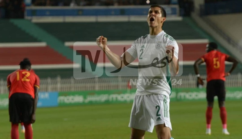 المنتخب الوطني ينهي الشوط الأول بتفوق أمام الأوغنديين