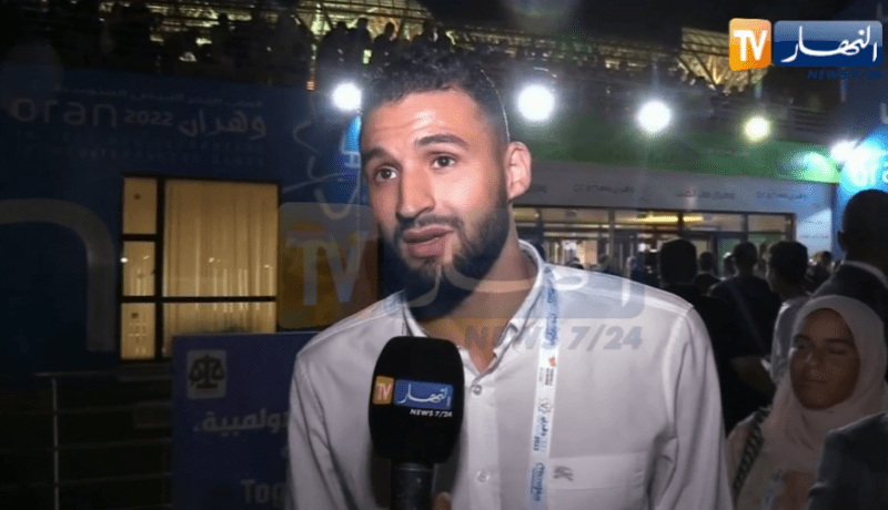 أحمد توبة: “سعيد لتواجدي بوهران وأتمنى حظ موفق للرياضيين الجزائريين”