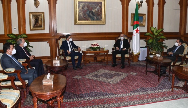 رئيس الجمهورية يستقبل الأمين الوطني الأول لجبهة القوى الإشتراكية