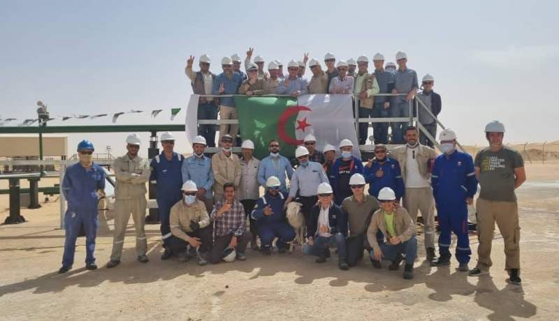 الشروع في إنتاج النفط الخام من حقل حاسي بئر ركايز