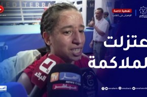 الملاكمة الجزائرية فتيحة منصوري تعلن إعتزالها بعد ما فشلت في الإطاحة بالتركية بوزناز