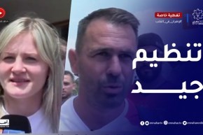 الوفد الفرنسي يحط الرحال بوهران..شكرا للجزائر على الإستقبال