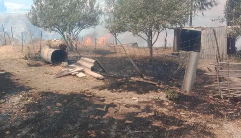 بالصور.. نشوب حريق بقريتي بن زريق وأولاد عبد النبي في الحدود بين سطيف وبجاية