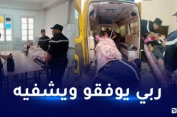بالصور..تلميذ يجتاز البيام رغم إصابته بكسر في الحوض والأطراف