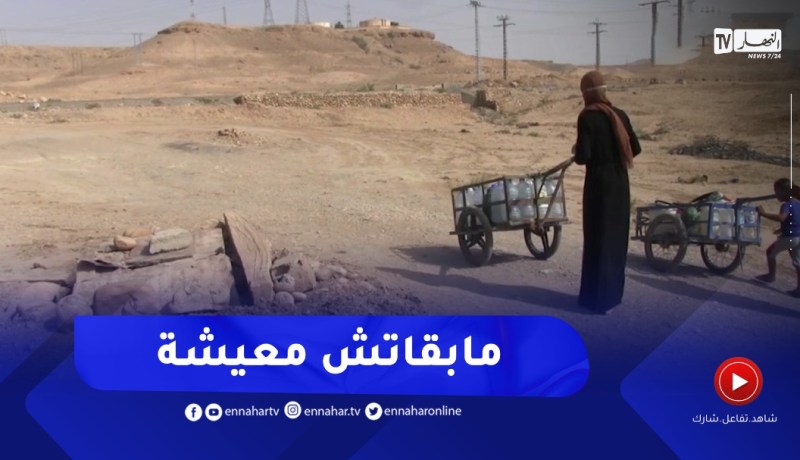 عائلات تسكن أكواخ تفتقر لظروف العيش ببسكرة