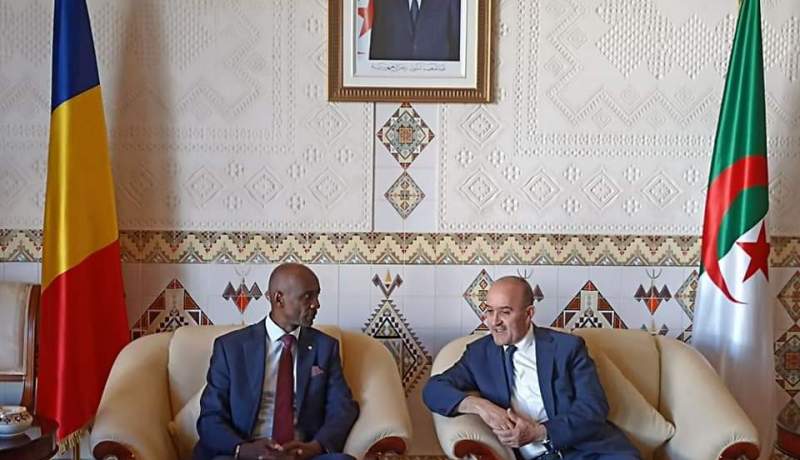 بلجود يستقبل وزير الأمن العام والهجرة التشادي