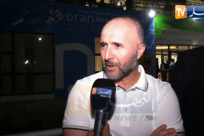 بلماضي: أتمنى ان تكون المنافسة في مستوى حفل الإفتتاح الذي كان جد رائعا