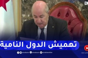 رئيس الجمهورية : إستمرار تهميش الدول النامية يشكل مصدر مؤكد لعدم الإستقرار وغياب التكافؤ في التنمية