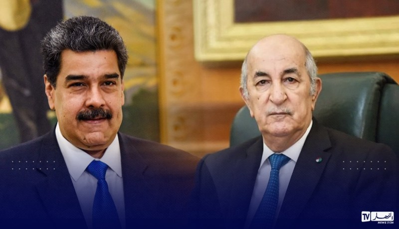 رئيس الجمهورية يستقبل نظيره الفنزويلي نيكولاس مادورو بقصر الرئاسة