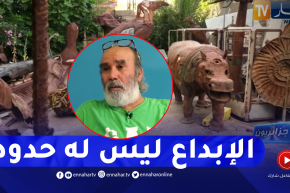 جزائريون: فنان يصنع من بقايا الحديد أشياء مذهلة