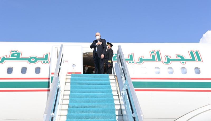 رئيس الجمهورية يصل إلى ولاية وهران