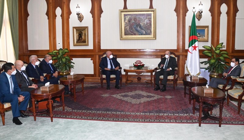 رئيس الجمهورية يستقبل الأمين العام للإتحاد الوطني للفلاحين الجزائريين