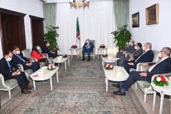 رئيس الجمهورية يستقبل رئيس مجلس الوزراء المصري