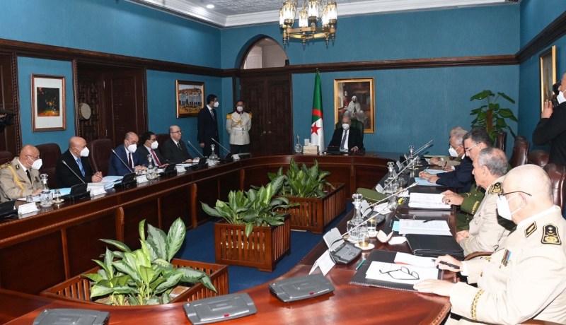 رئيس الجمهورية يترأس اجتماعا للمجلس الأعلى للأمن