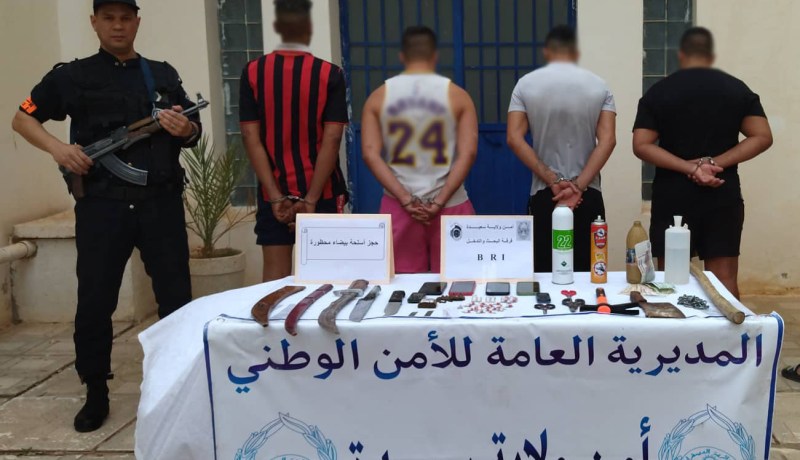 سعيدة: الإطاحة بعصابة أحياء مختصة في ترويج المخدرات والمؤثرات العقلية