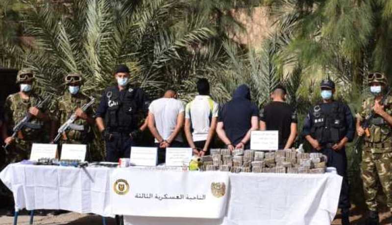 إيداع شبكة إجرامية منظمة الحبس وحجز مخدرات وسلاح ناري