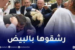 بالفيديو.. رشق مارين لوبان بالبيض خلال جولة ميدانية شمال فرنسا