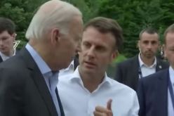 “جو.. سيدي الرئيس”.. ماكرون يعترض طريق بايدن ليحدثه عن هذا الملف!