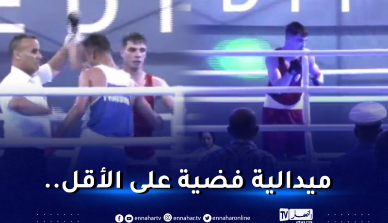 المُلاكم الجزائري مرجان يبلغ نهائي الألعاب المتوسطية