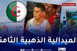 العداء الجزائري ثابتي يُهدي الجزائر الذهب في ألعاب القوى