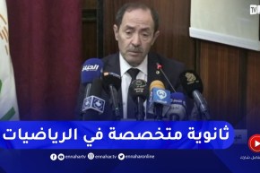 وزير التربية: نسعى لإنشاء ثانوية متخصصة في الرياضيات