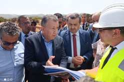 حسني وعرقاب يتفقدان مشروع إنجاز محطة تحلية مياه البحر بوهران