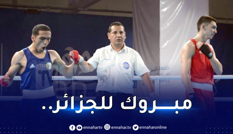 الملاكم عبد اللي يُتوج بالذهب في الألعاب المتوسطية