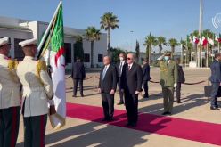 رئيس مجلس الوزراء الإيطالي ماريو دراغي يغادر الجزائر