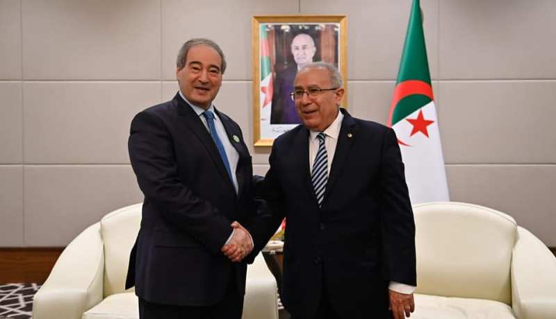 وزير الخارجية السوري يغادر  الجزائر بعد مشاركته في احتفالات ذكرى الإستقلال