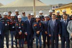 عرقاب يشرف على إطلاق مشروع انجاز مركب إنتاج ميثيل بوتيل الإيثر بأرزيو