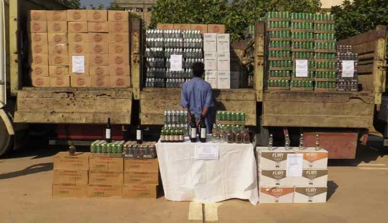 بجاية: الدرك الوطني يحجز 18760 قارورة خمر ببوجليل